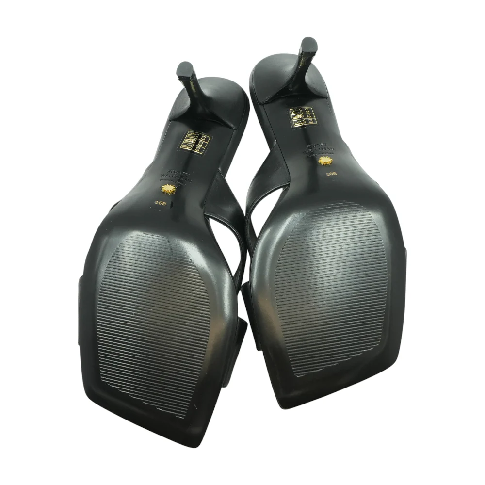 Carmen Crisscross Leather Heels - Image 3