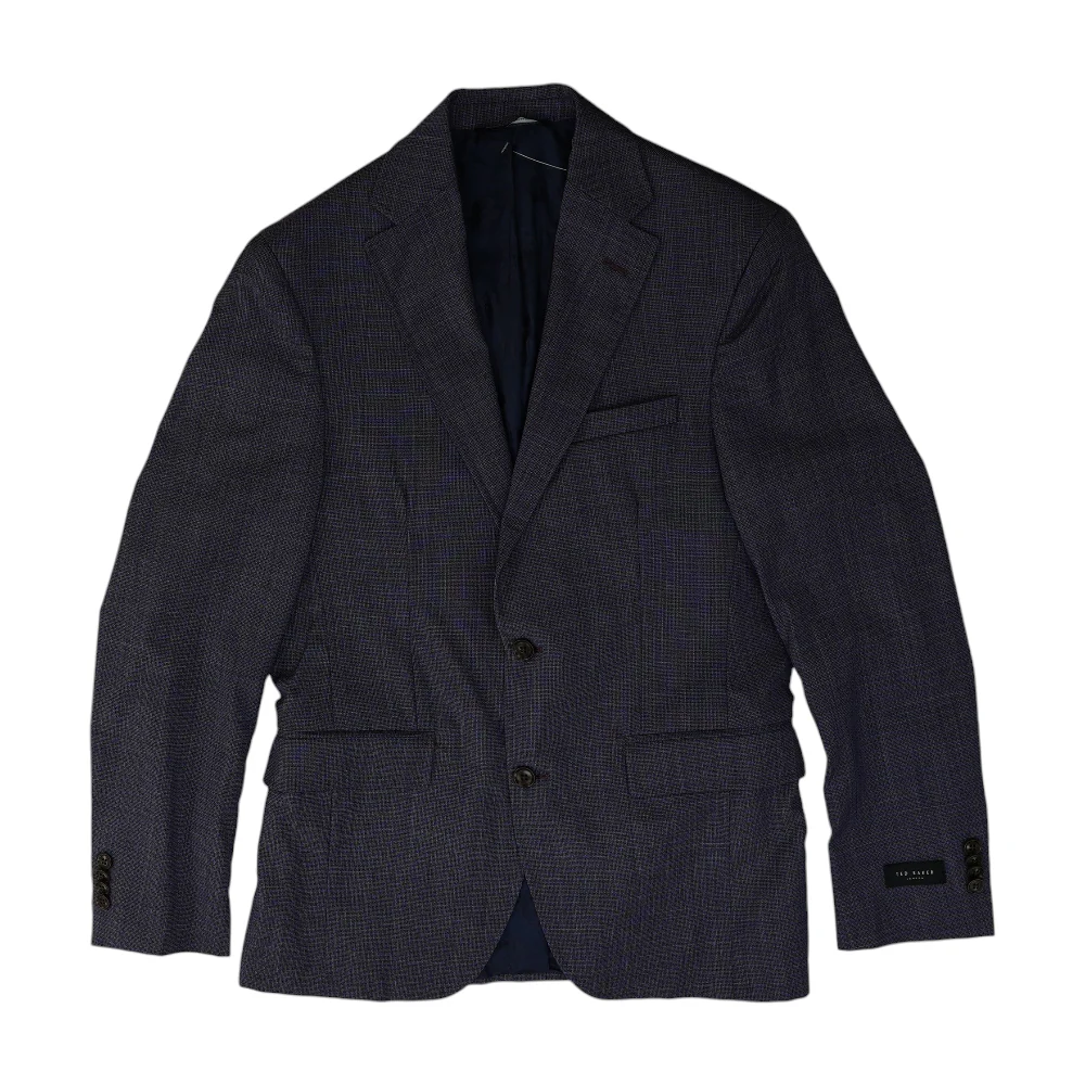 Blue Print Suit Jacket