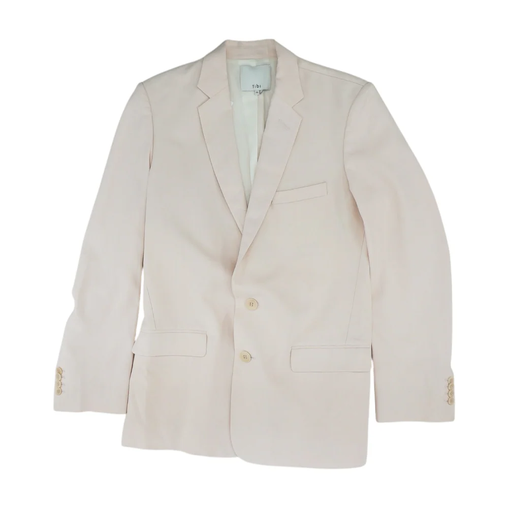 Pink Solid Blazer