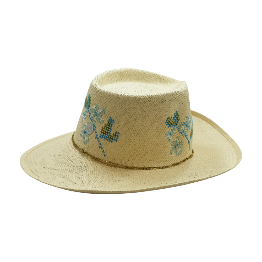 Beige Sun / Beach Hat - Image 2