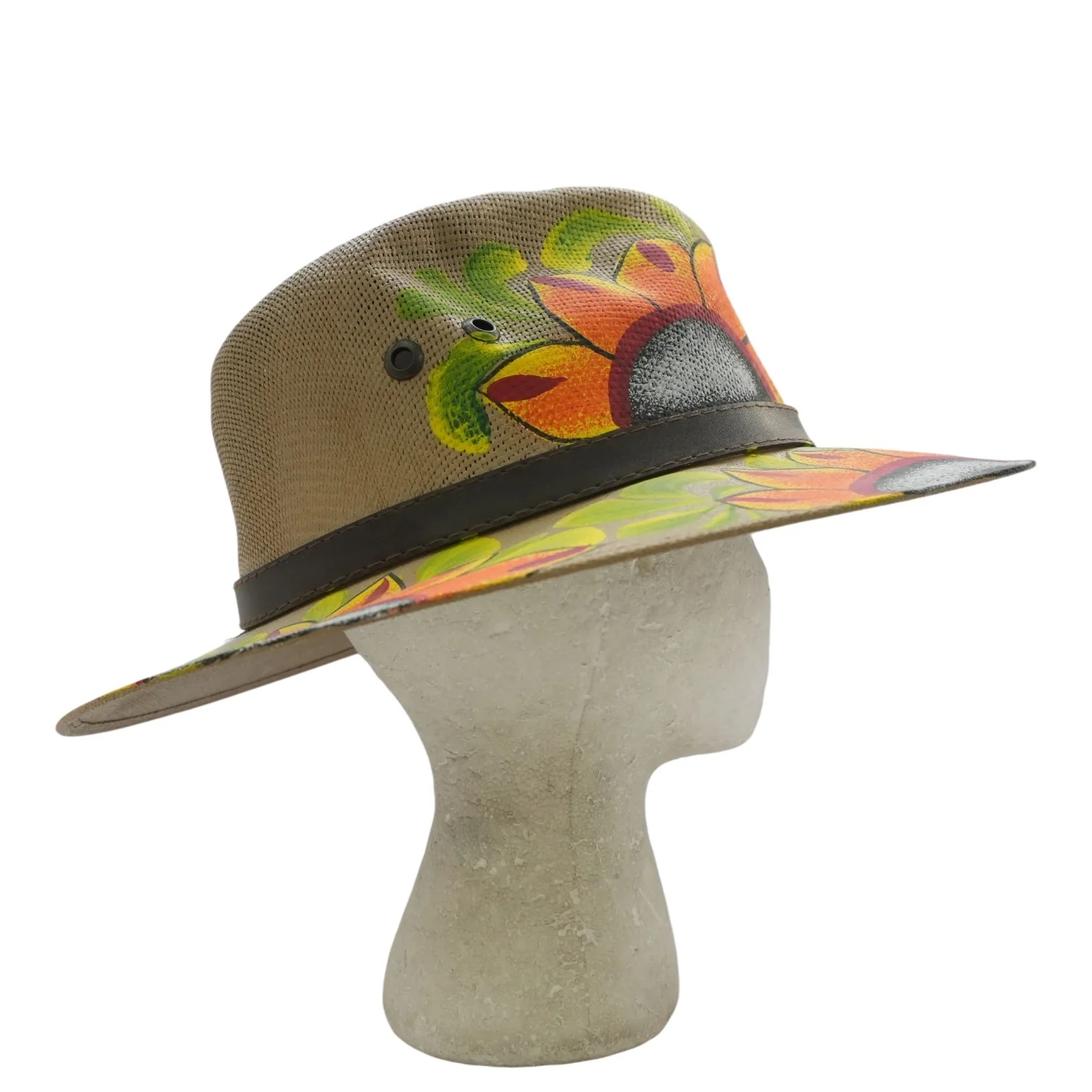 Brown Sun / Beach Hat - Image 2