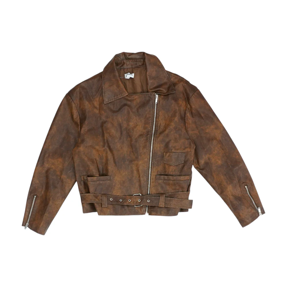 Brown Solid Jacket