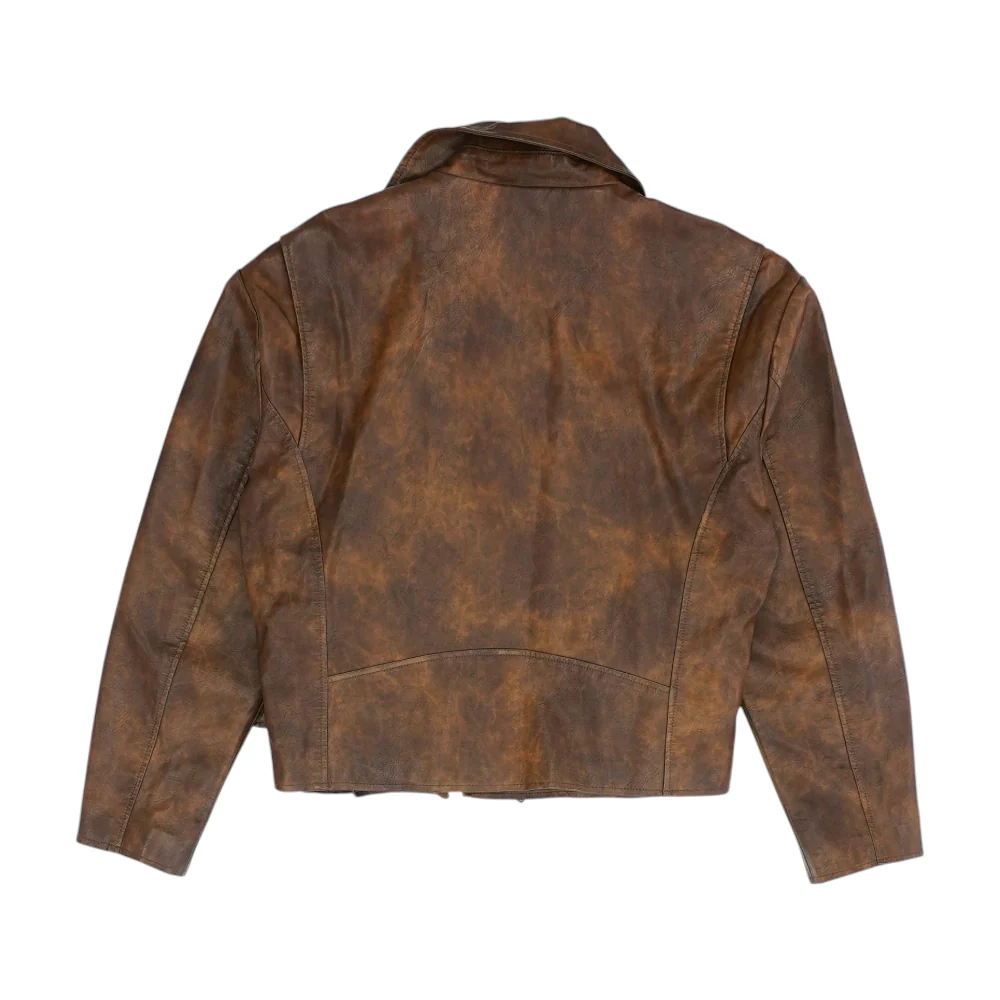 Brown Solid Jacket - Image 2