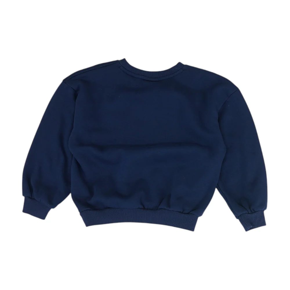 Navy Sweatshirt Pullover - Image 2
