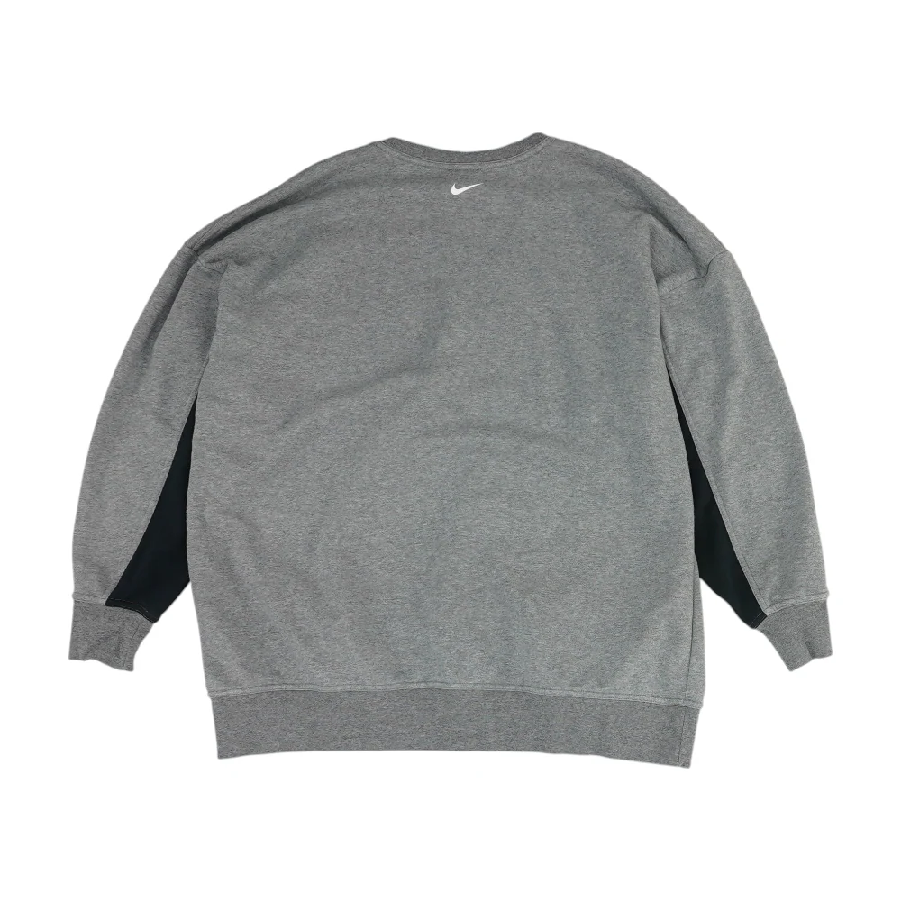 Gray Solid Sweatshirt Pullover - Image 2