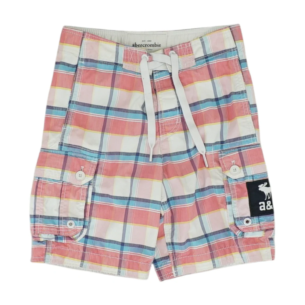 Pink Plaid Swim Bottom