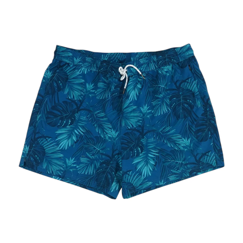 Blue Tropical Swim Bottom