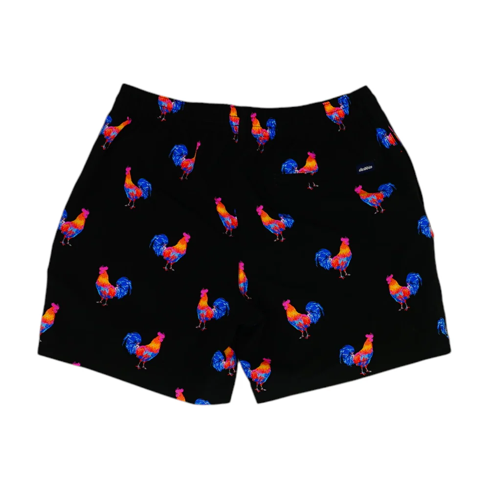 Black Graphic Swim Bottom - Image 2