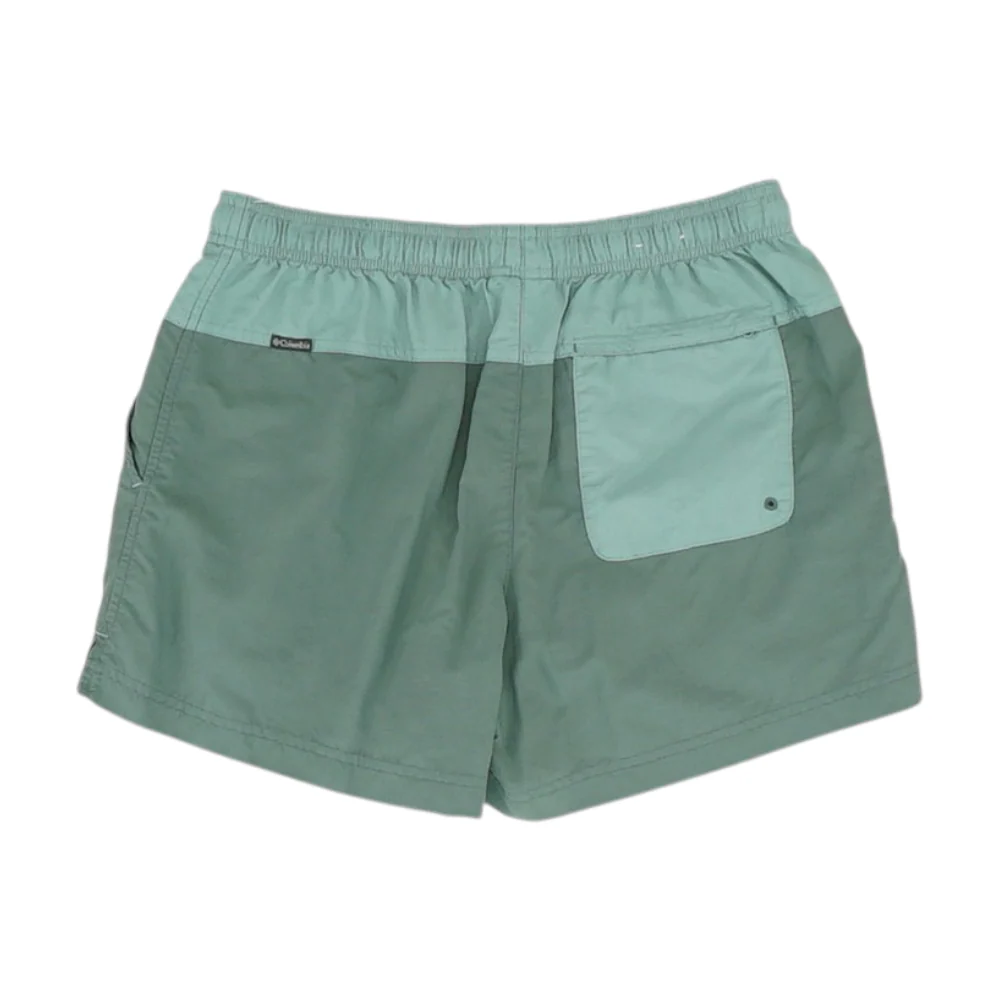 Green Color Block Swim Bottom - Image 2