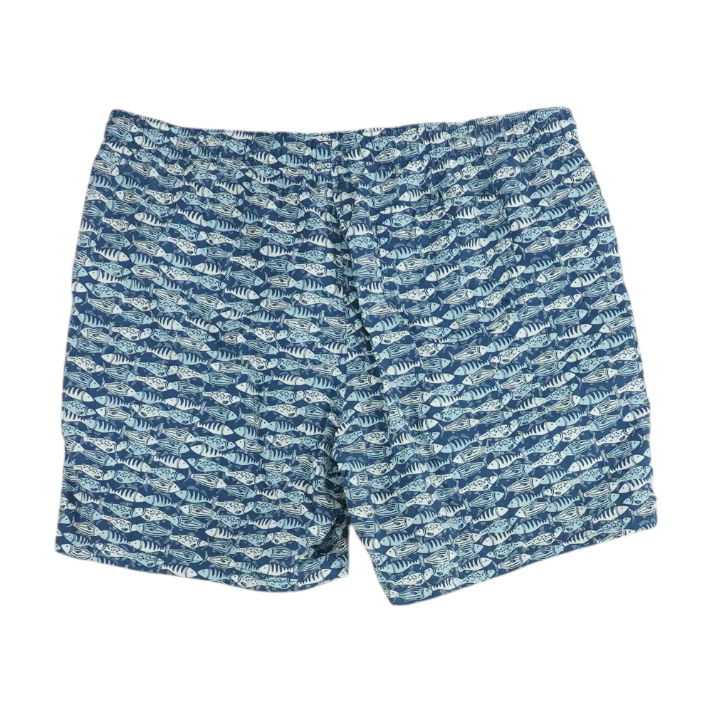Blue Graphic Swim Bottom - Image 2