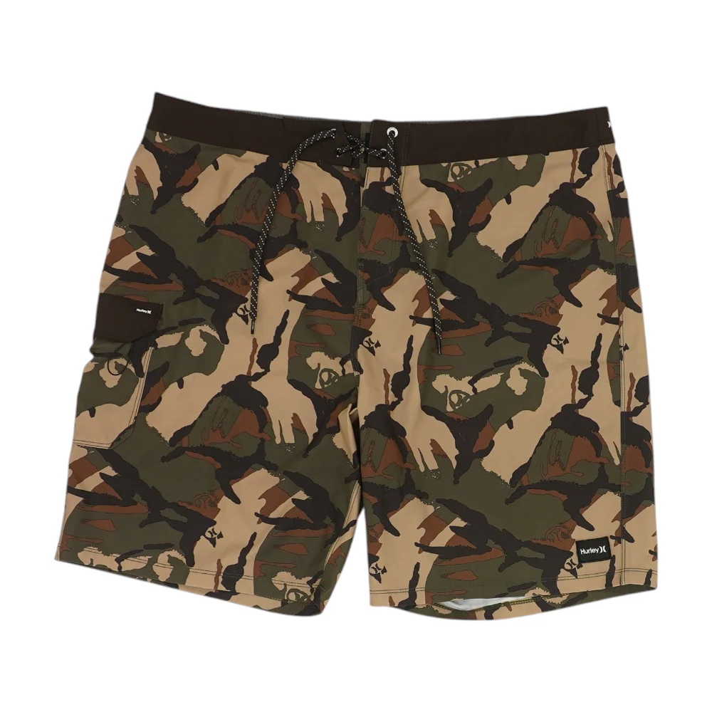 Green Camo Swim Bottom