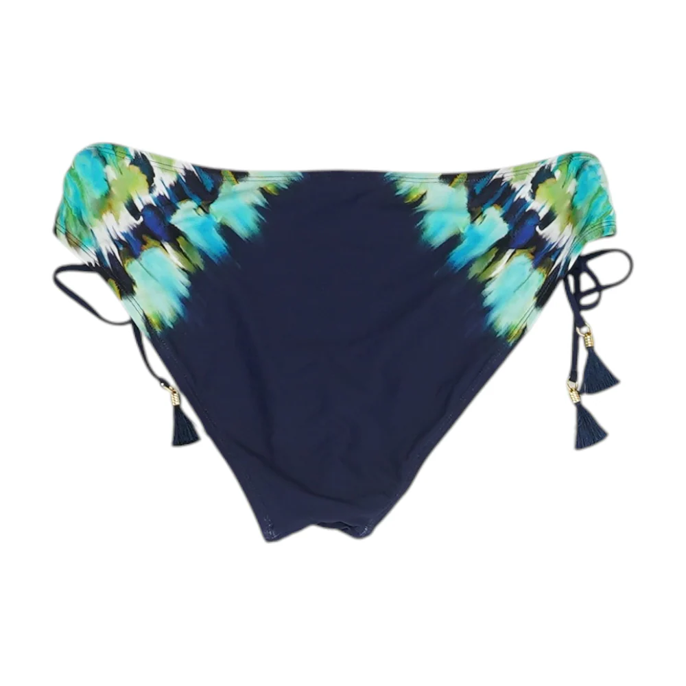 Navy Print Swim Bottom - Image 2