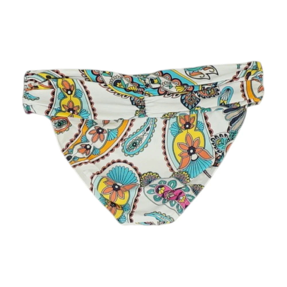 White Print Swim Bottom - Image 2