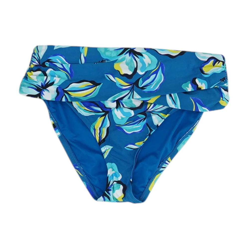 Blue Floral Swim Bottom