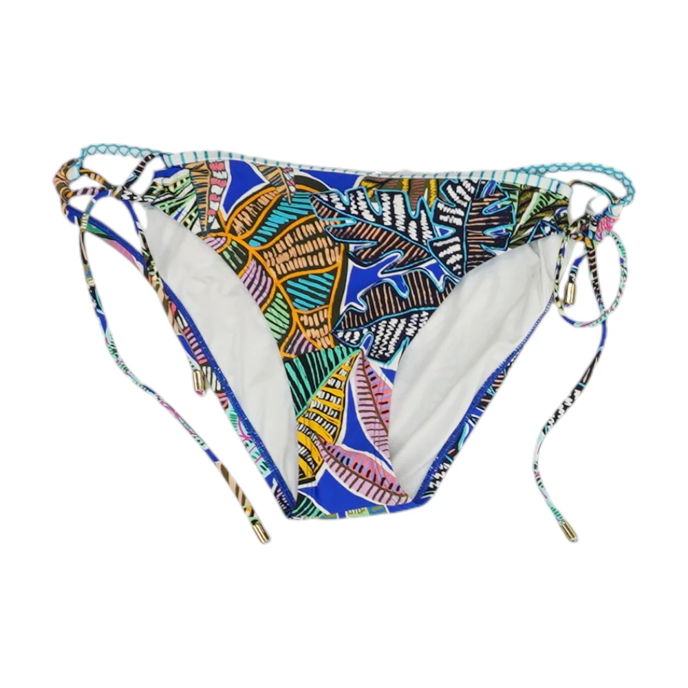 Blue Tropical Swim Bottom
