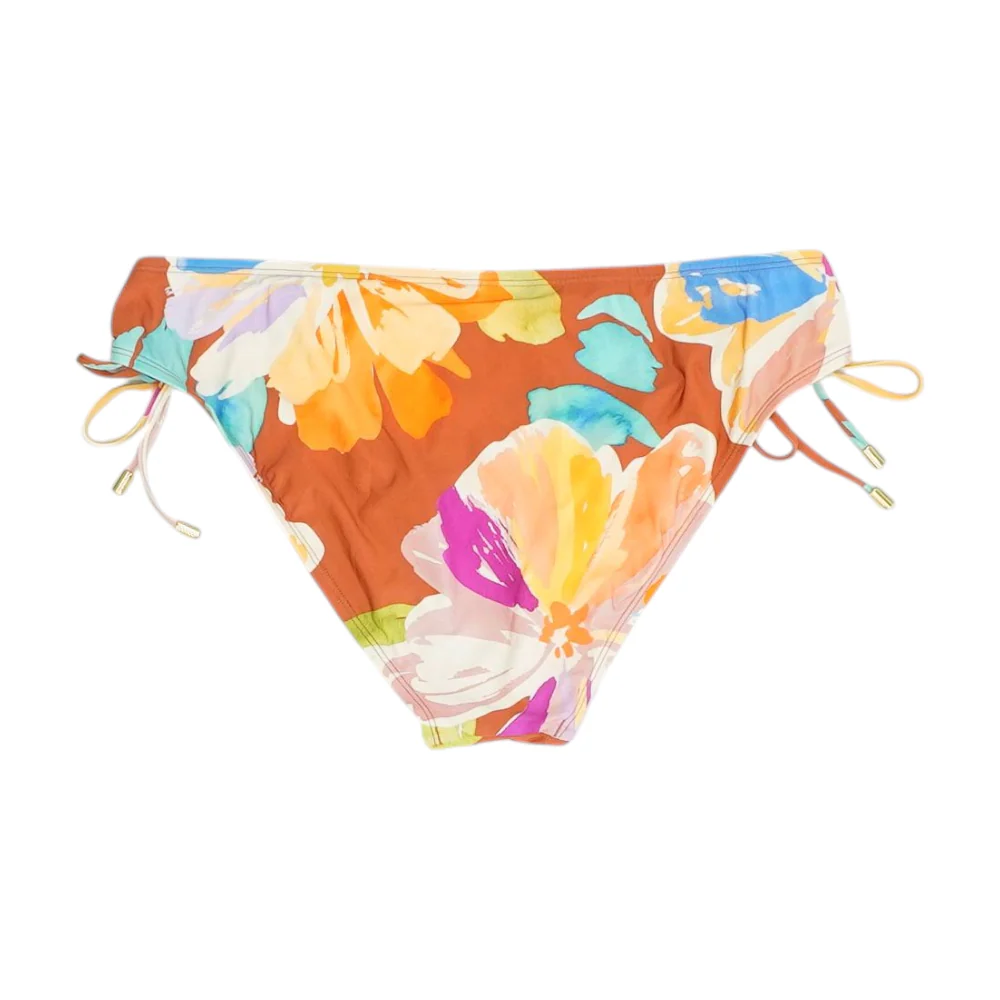 Brown Floral Swim Bottom - Image 2