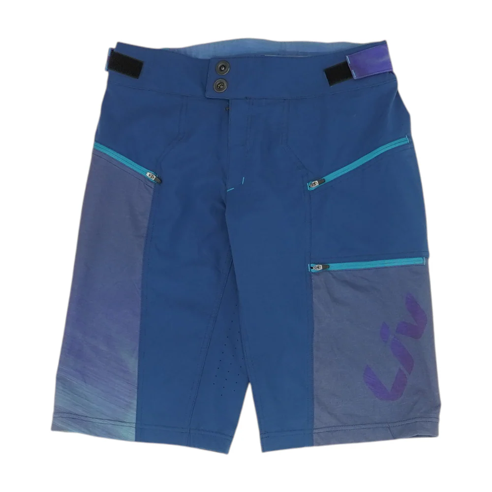 Blue Color Block Swim Bottom