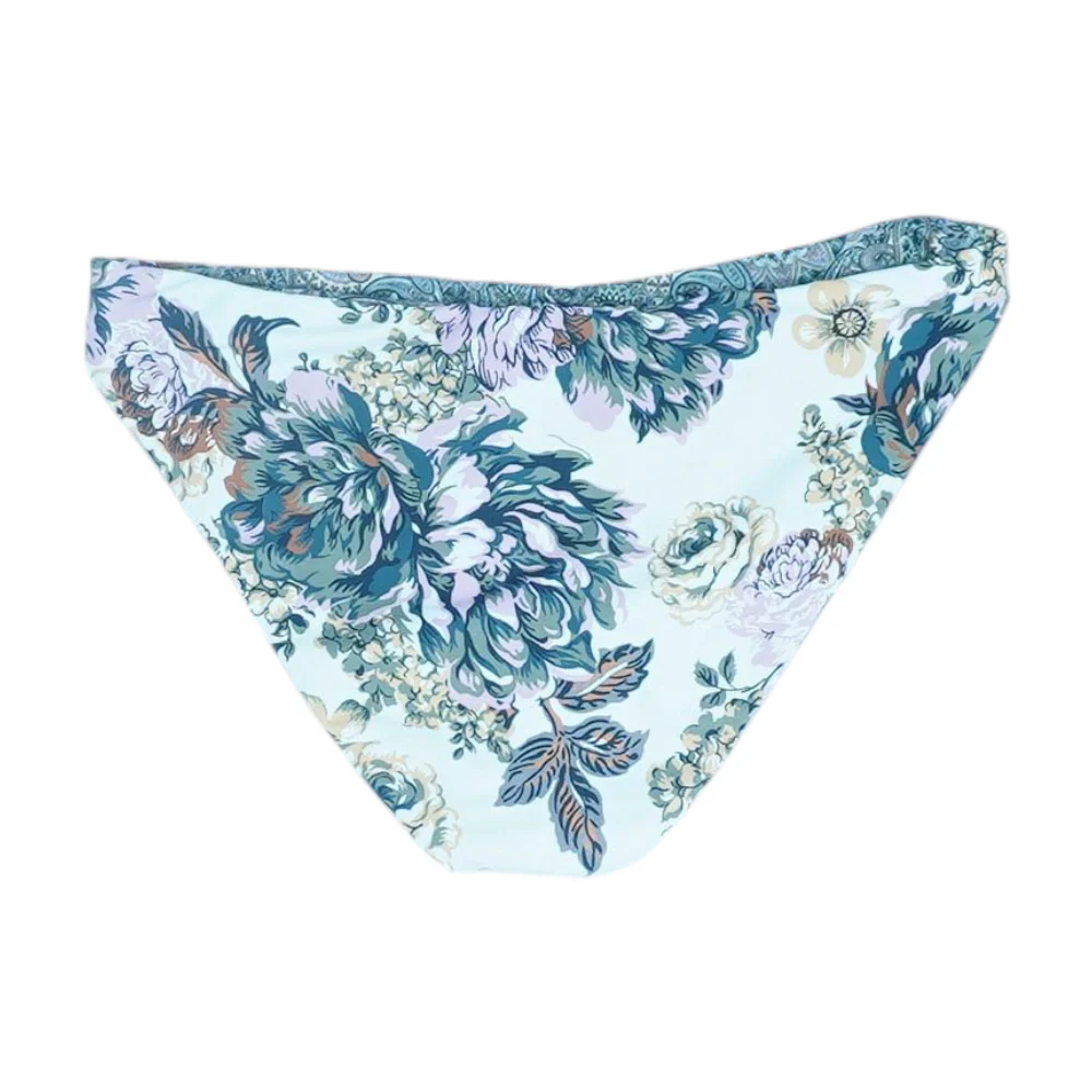 Ivory Floral Swim Bottom - Image 2