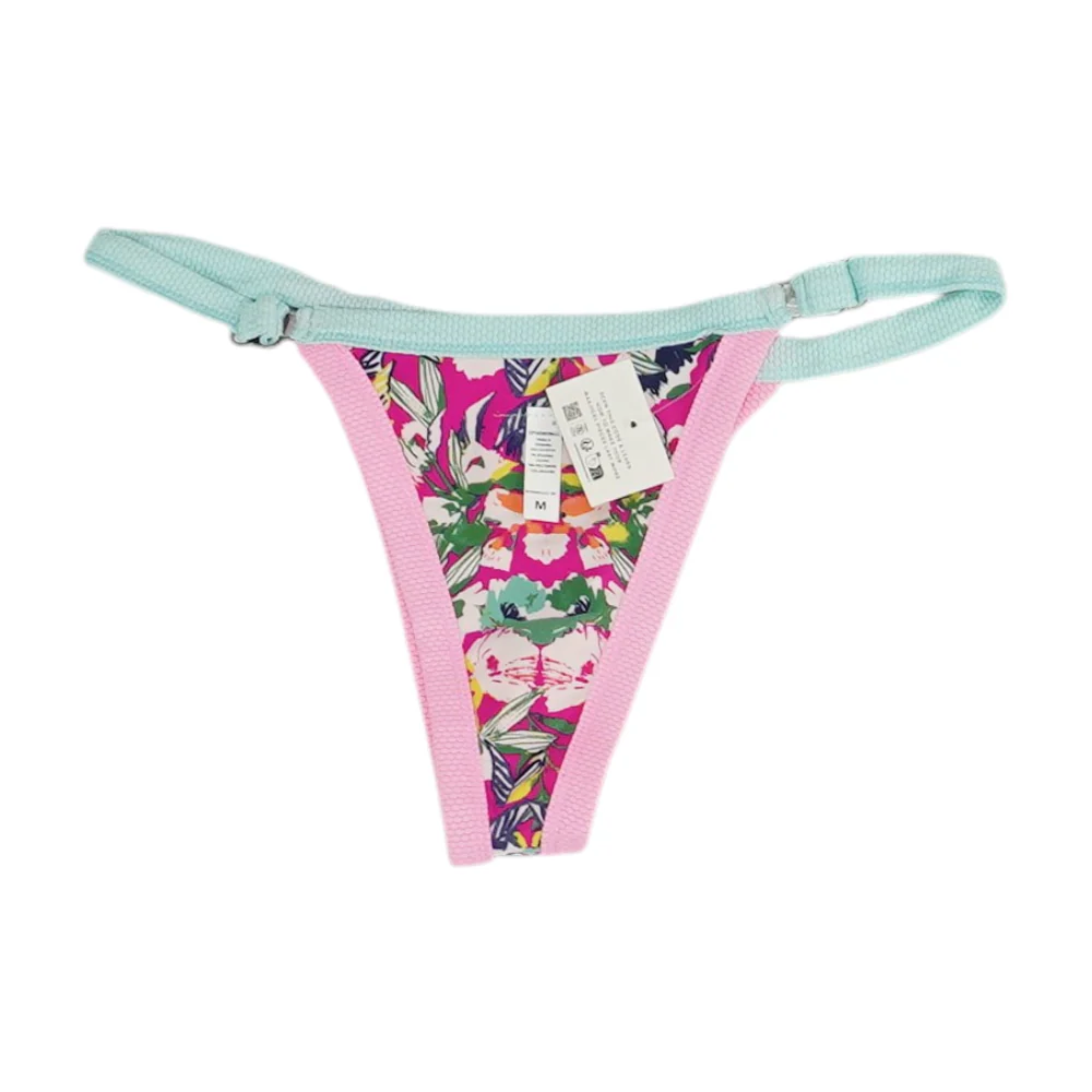 Pink Floral Swim Bottom - Image 2