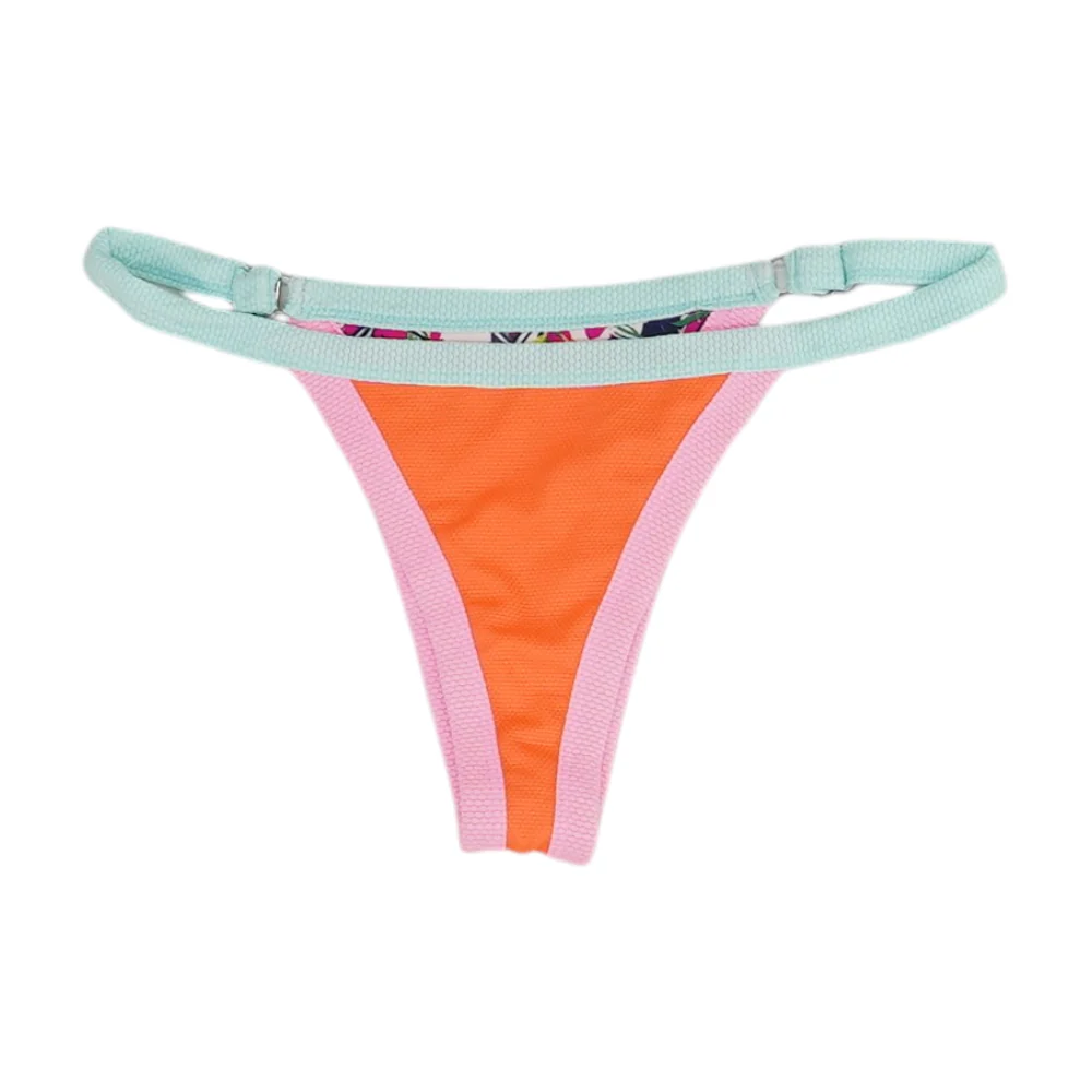 Pink Floral Swim Bottom - Image 3