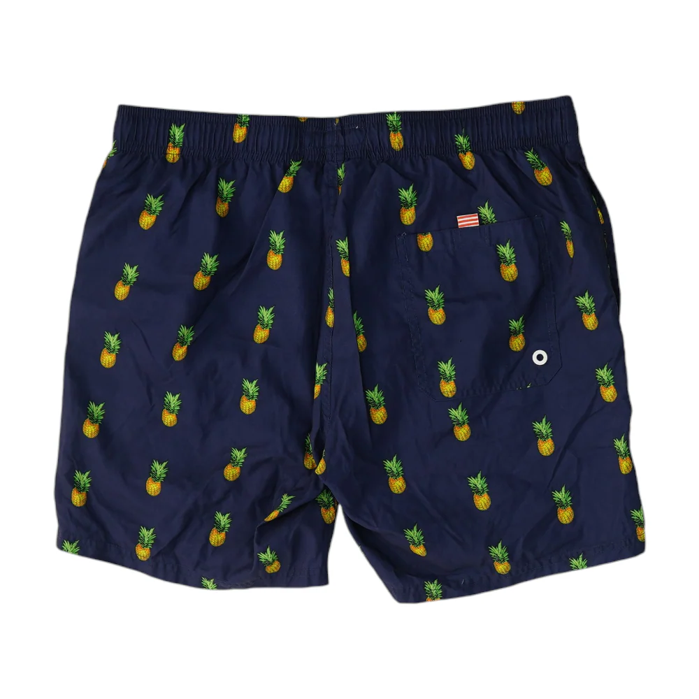 Navy Print Swim Bottom - Image 2