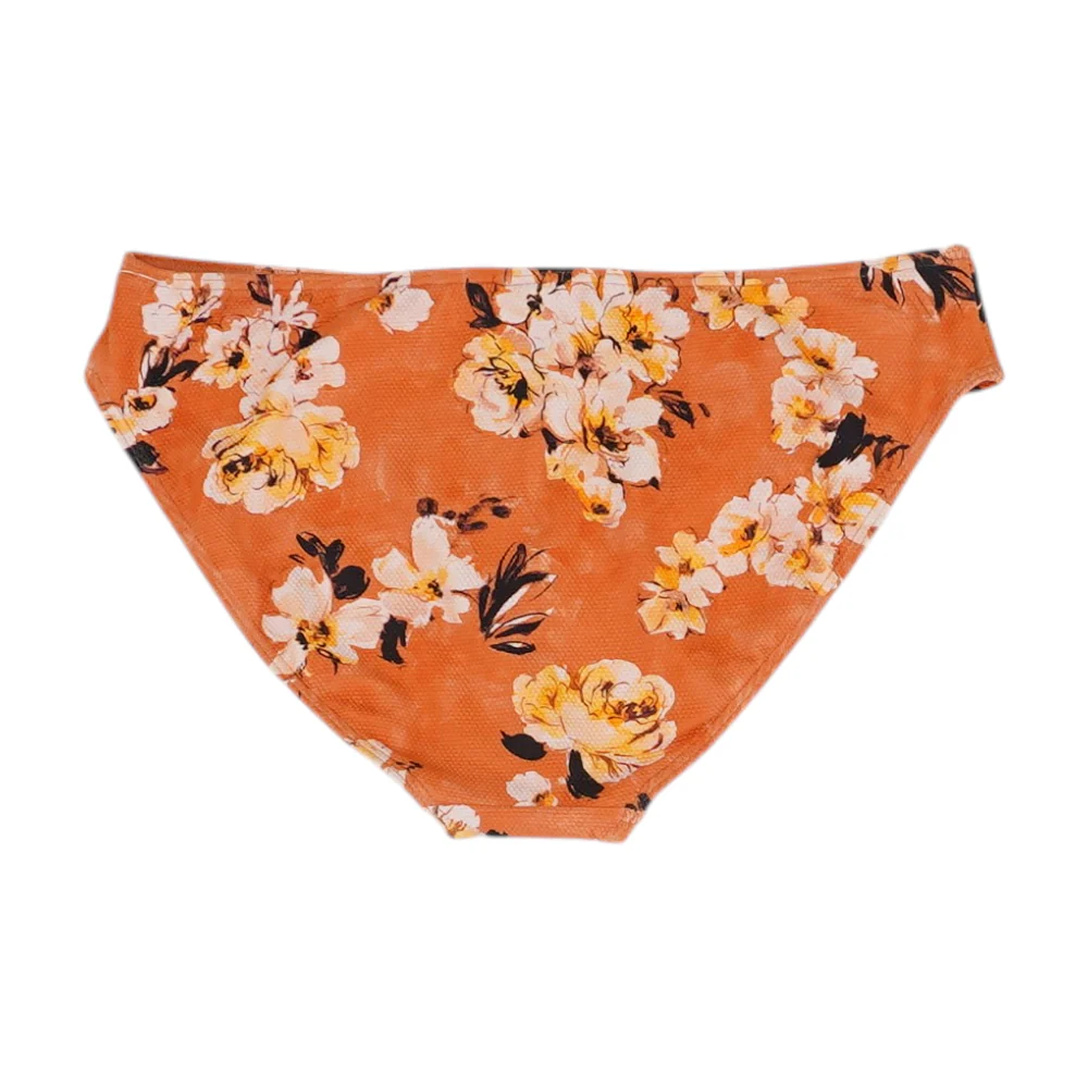 Orange Floral Swim Bottom - Image 2