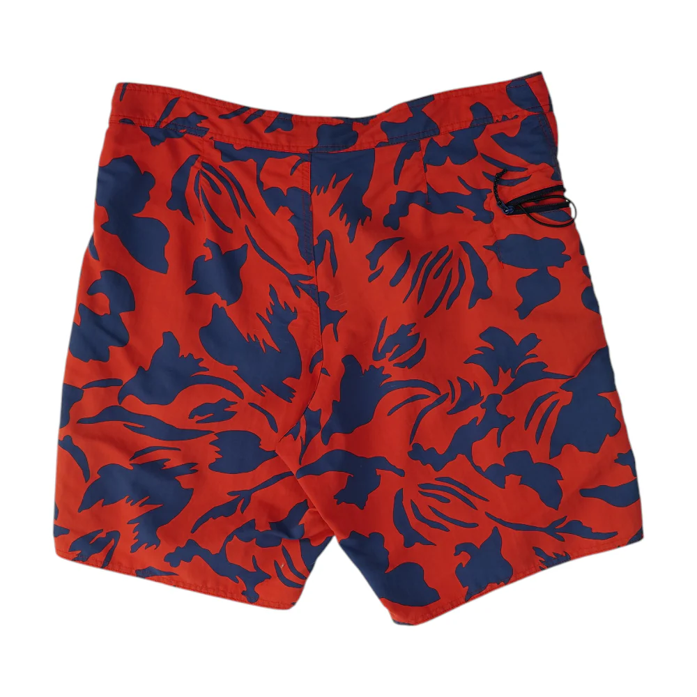 Red Abstract Swim Bottom - Image 2