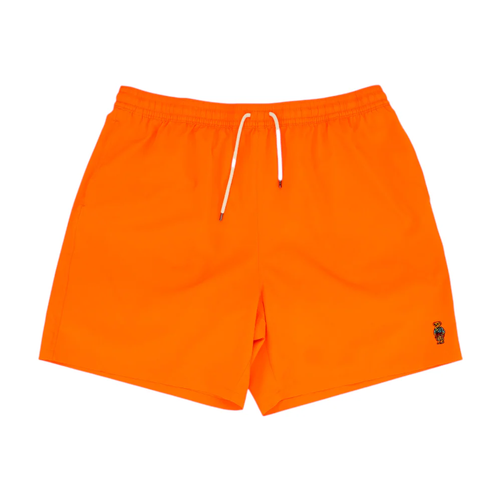 Neon Orange Tall Swim Bottom