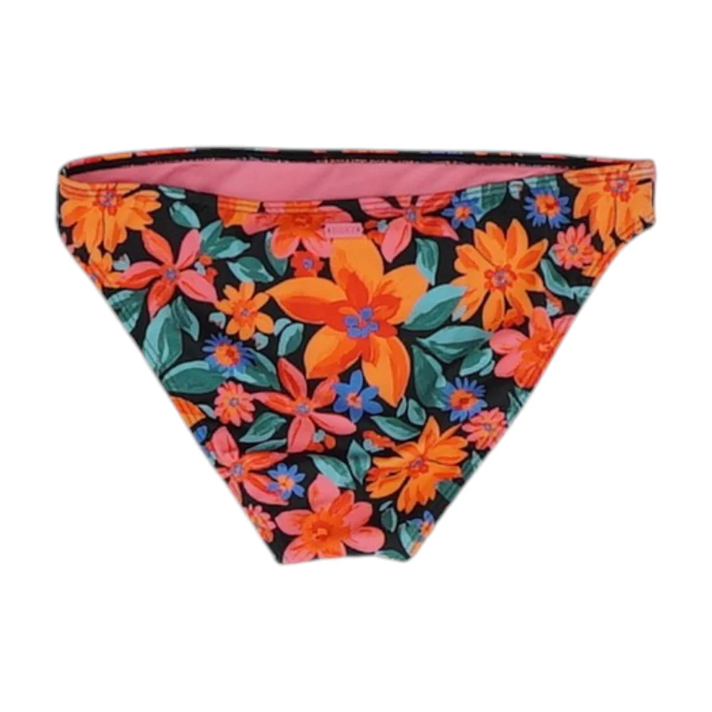 Black Floral Swim Bottom - Image 2