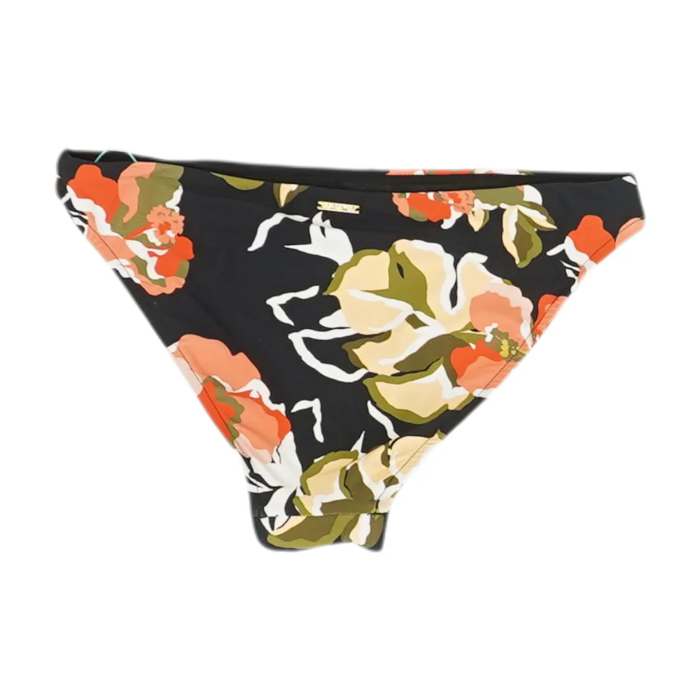 Black Floral Swim Bottom - Image 2