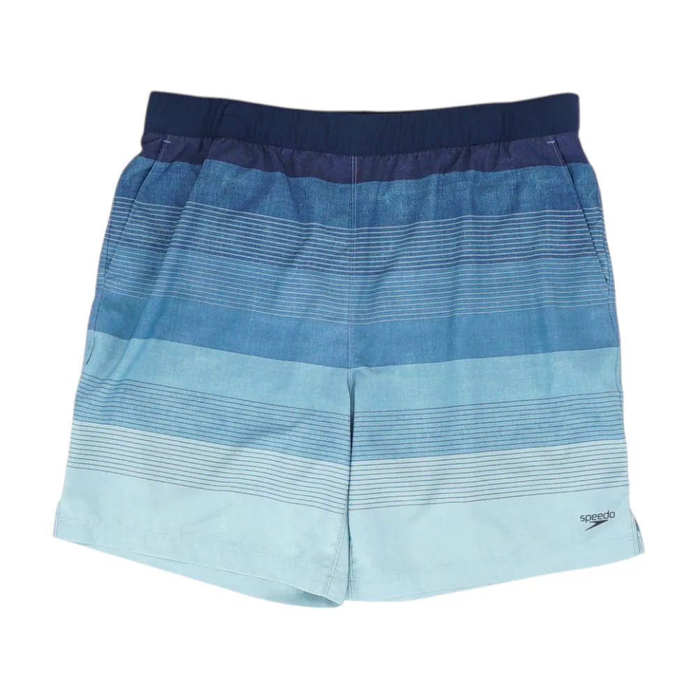 Blue Striped Swim Bottom
