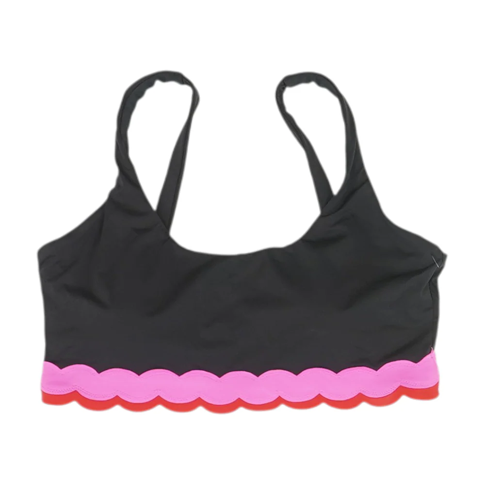 Black Swim Top