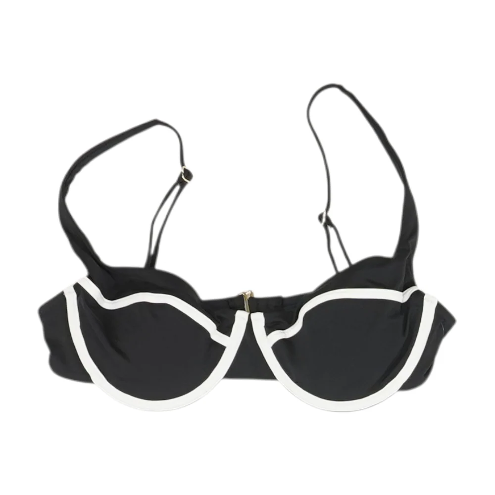 Black Swim Top
