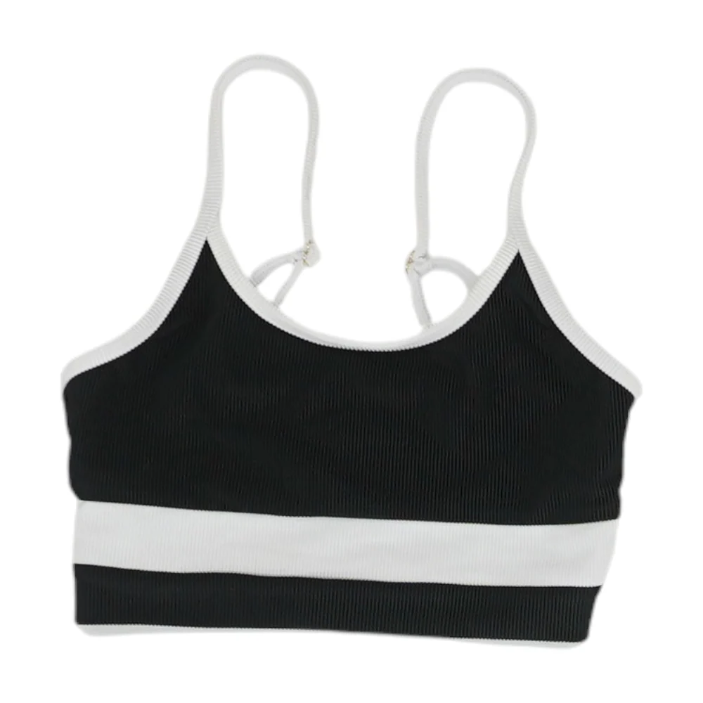 Black Swim Top
