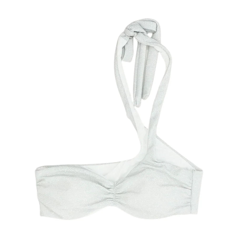 Silver Swim Top