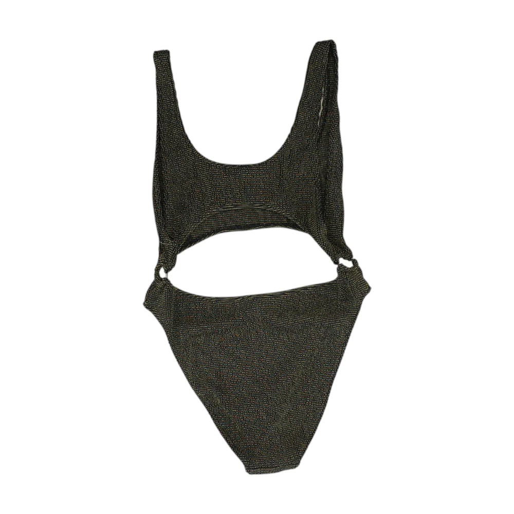 Green Abstract Swim Top - Image 2