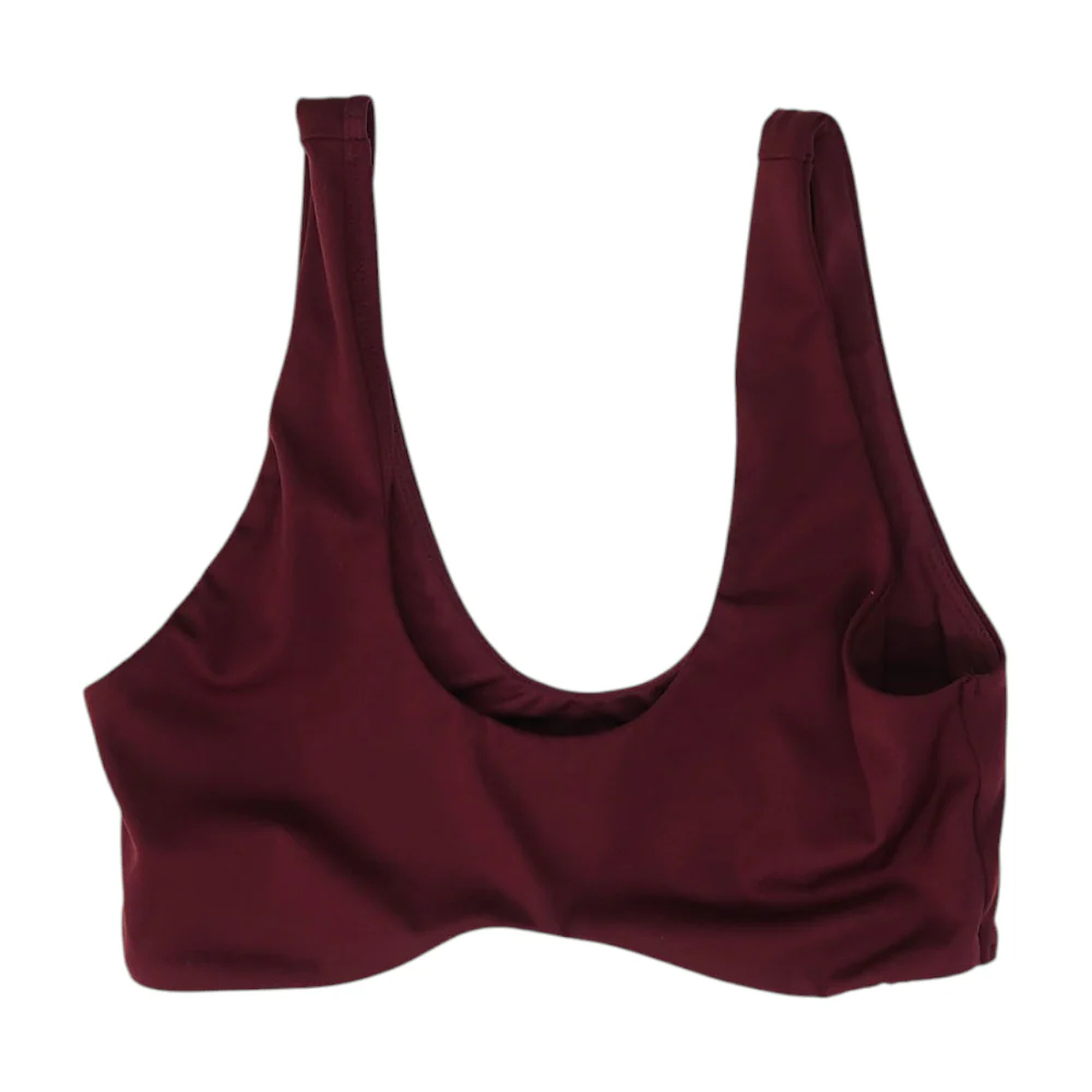 Maroon Swim Top - Image 2