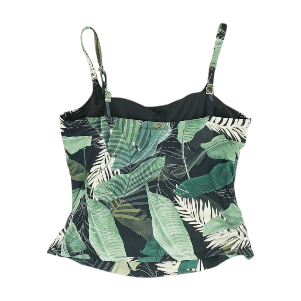 Green Tropical Swim Top - Image 2