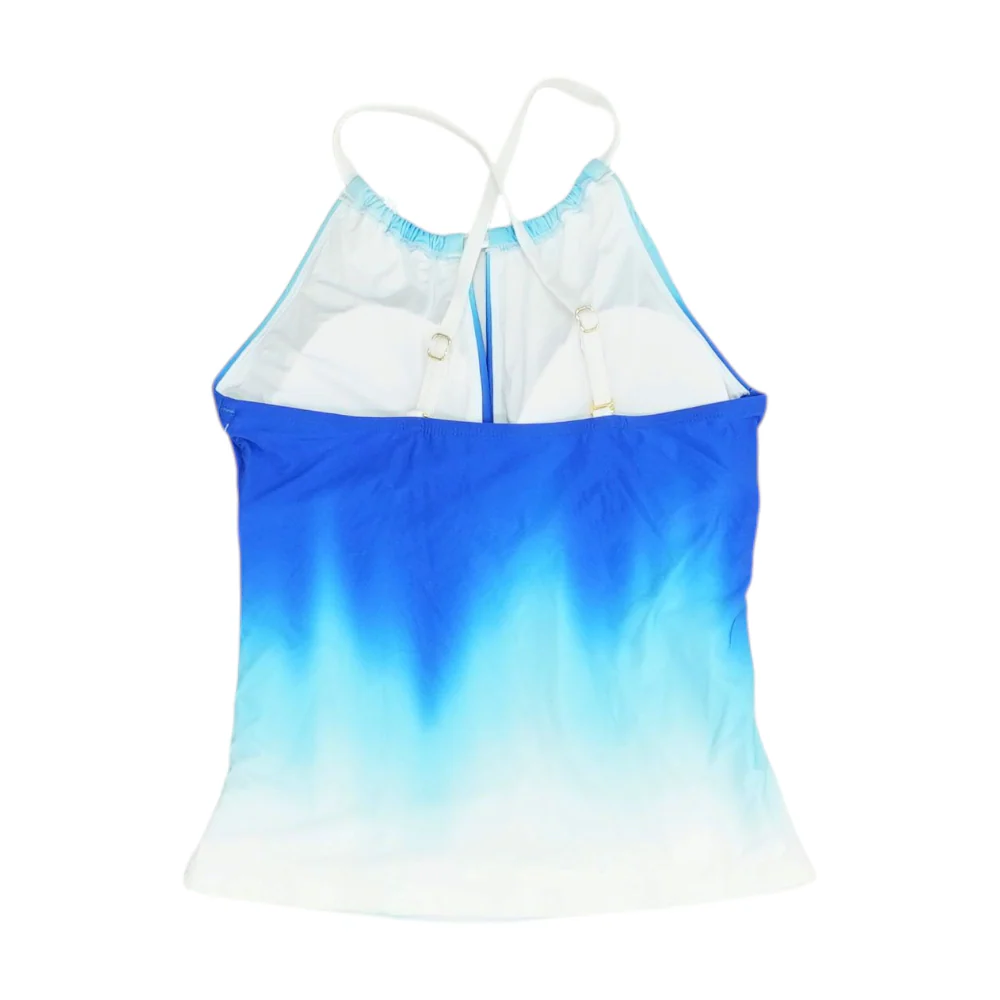 Blue Ombre Swim Top - Image 2
