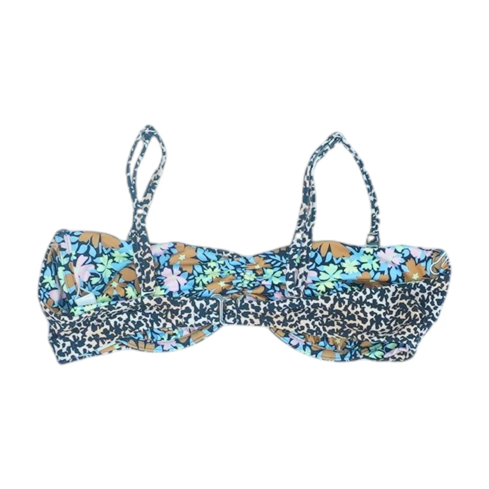 Beige Animal Print Swim Top - Image 2