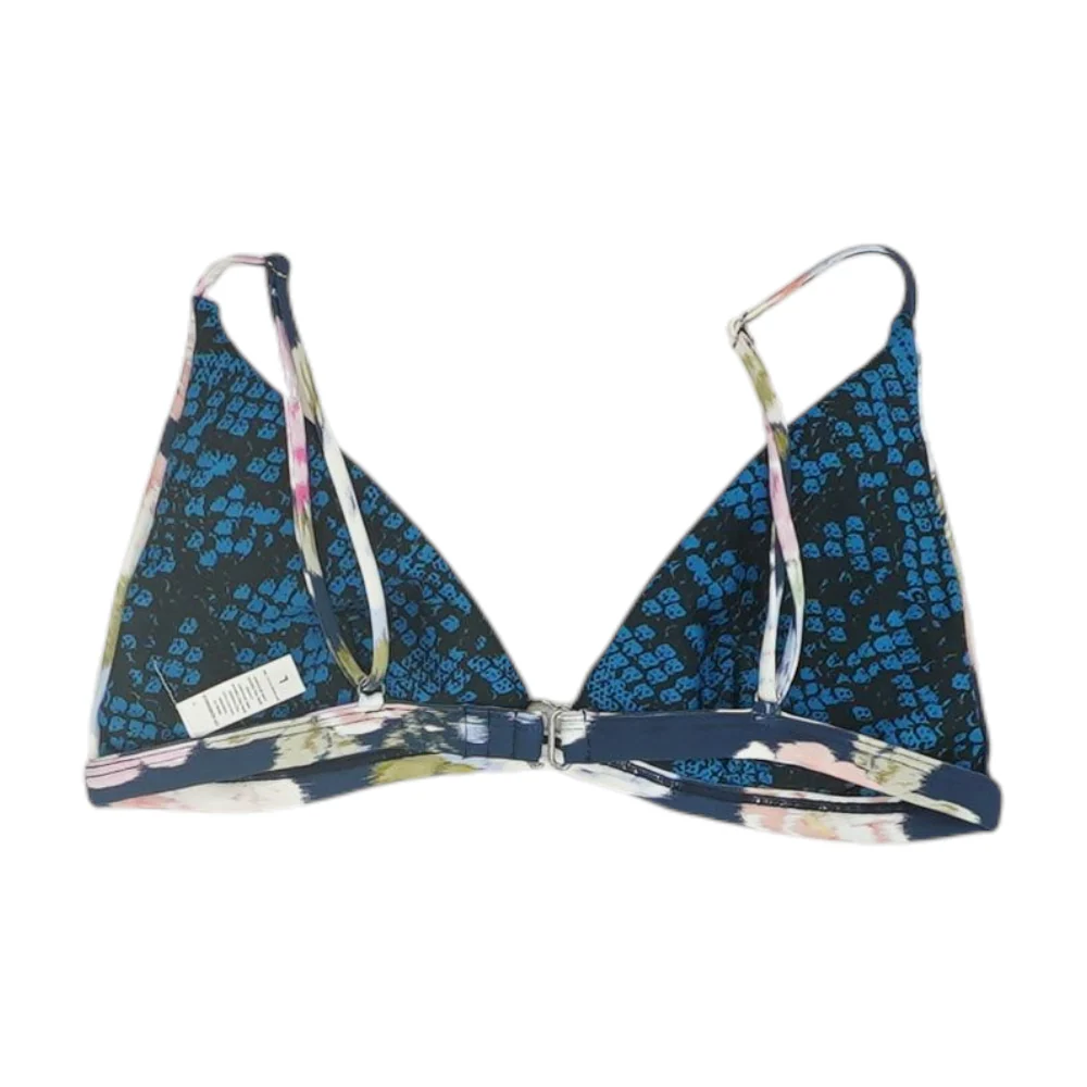 Navy Floral Swim Top - Image 2