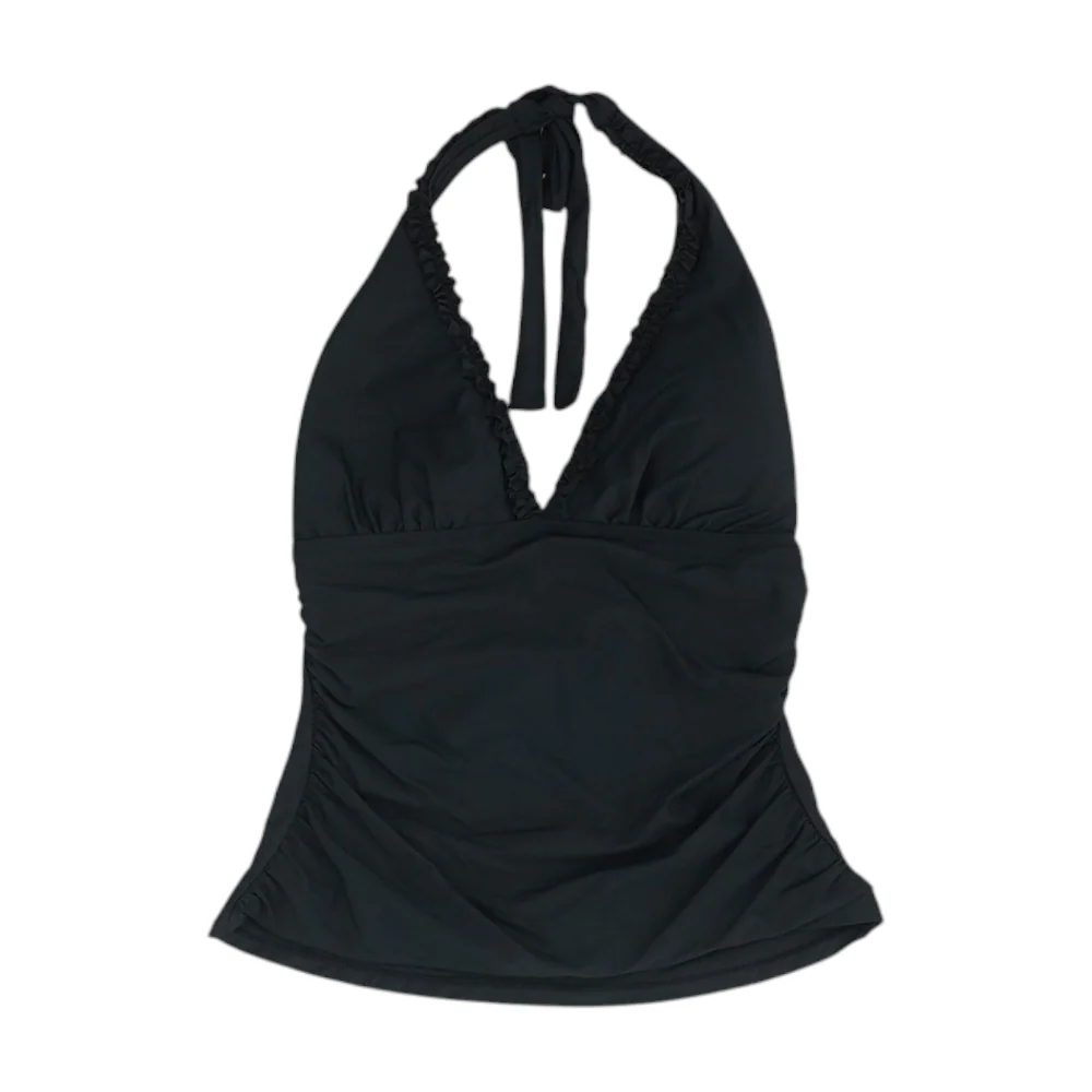 Black Swim Top