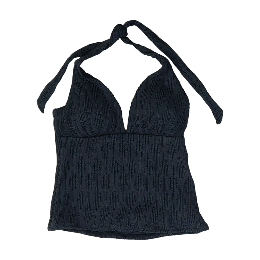Navy Swim Top