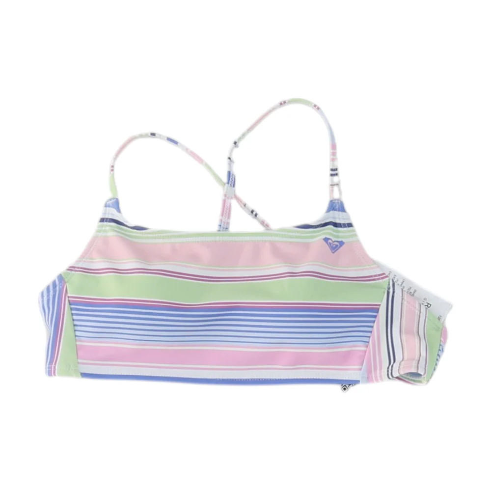 Multi Striped Swim Top