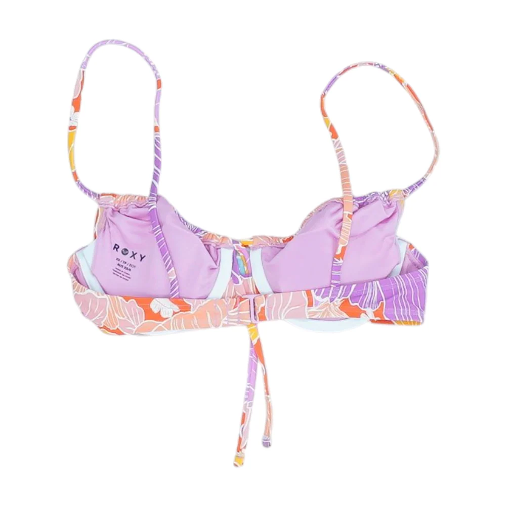 Pink Floral Swim Top - Image 2