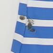 Blue Striped Swim Top - Image 3
