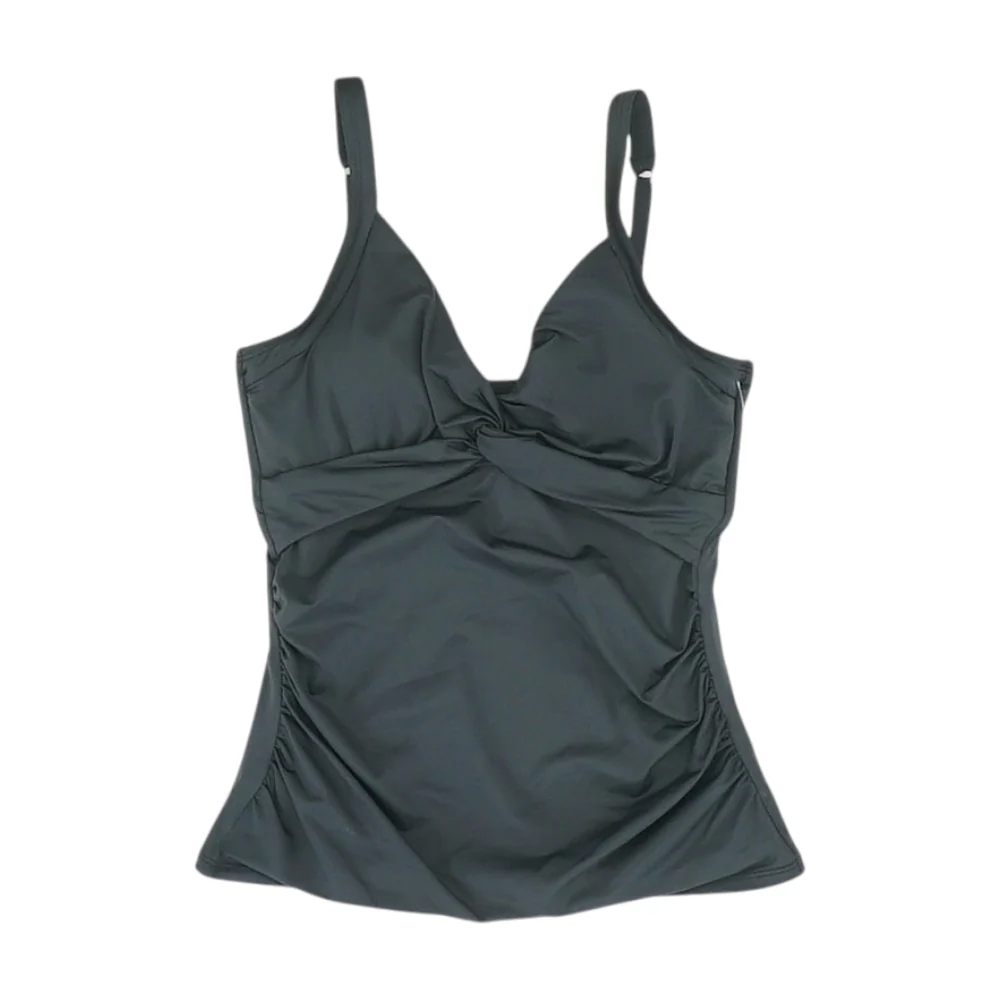 Black Swim Top