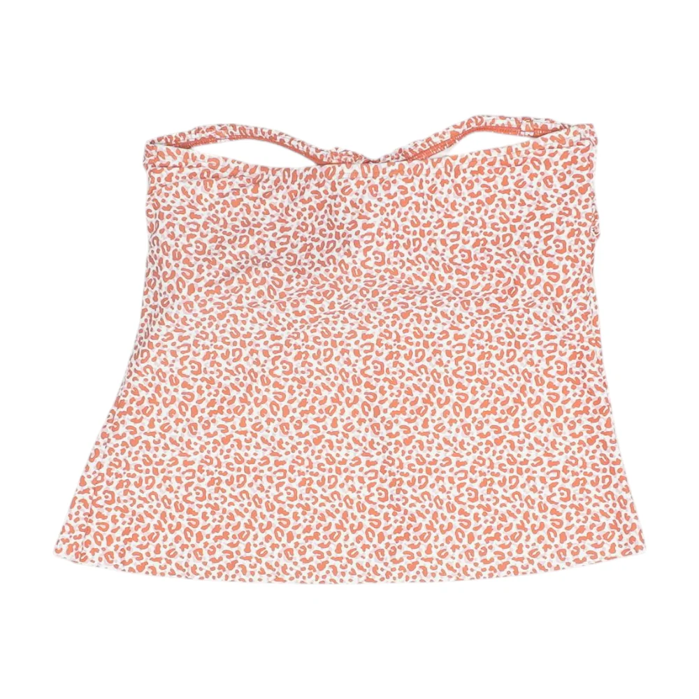 Pink Animal Print Swim Top - Image 2