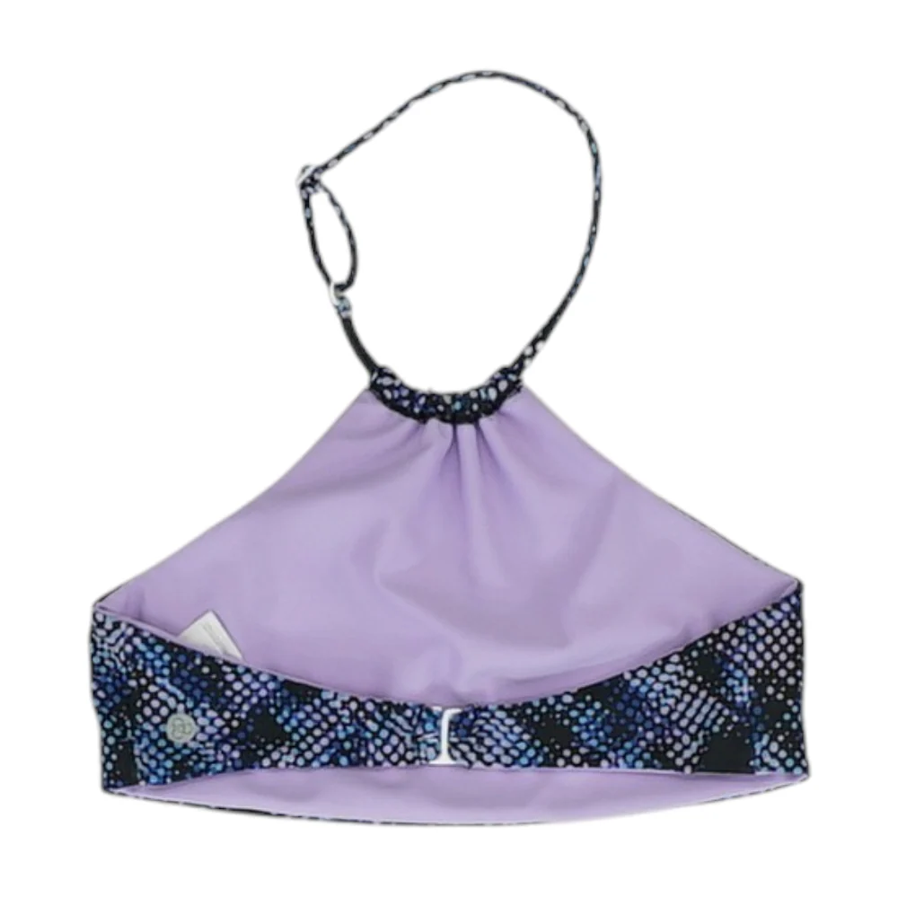 Black Polka Dot Swim Top - Image 2