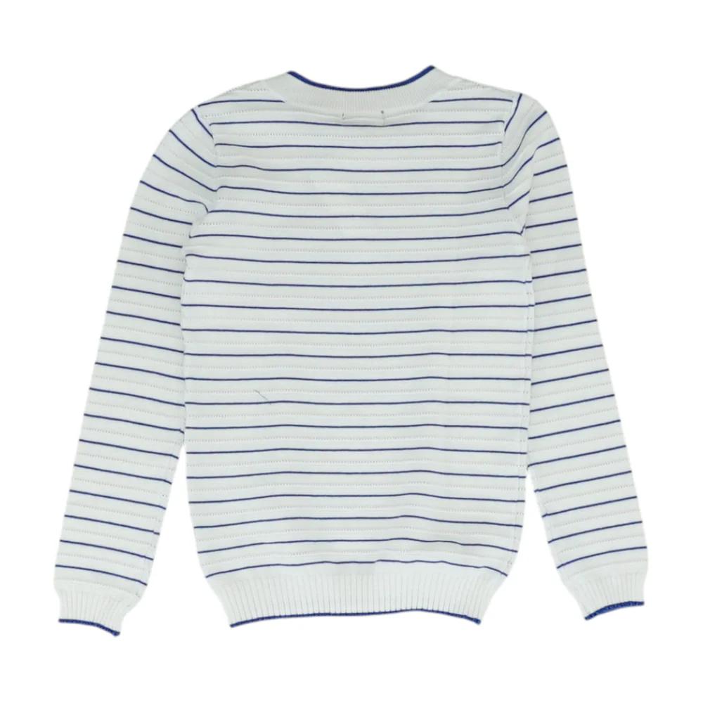 White Striped T-Shirt - Image 2